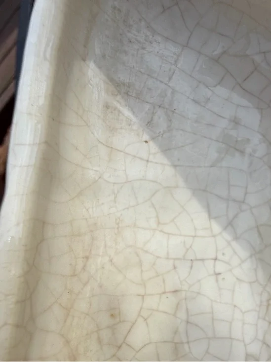 🪴 Vintage Ceramic Green Footed Planter (Possibly Unstamped McCoy), c. 1950-60 - Picture 6 of 10